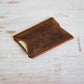 Buffalo Leather Travel Card Holder