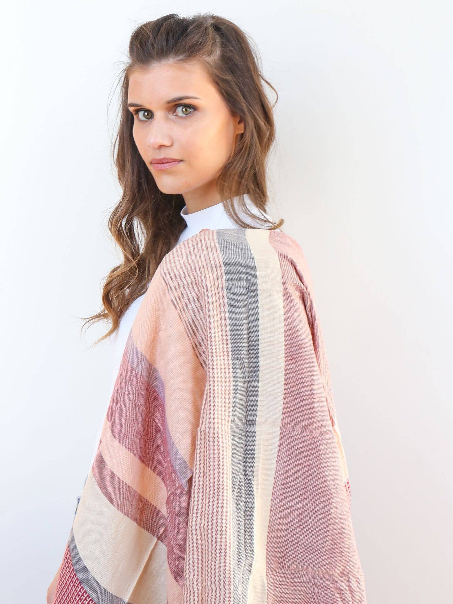 Modern Sunrise Woven Scarf