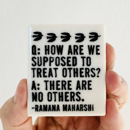 Ceramic Ramana Maharshi Magnet