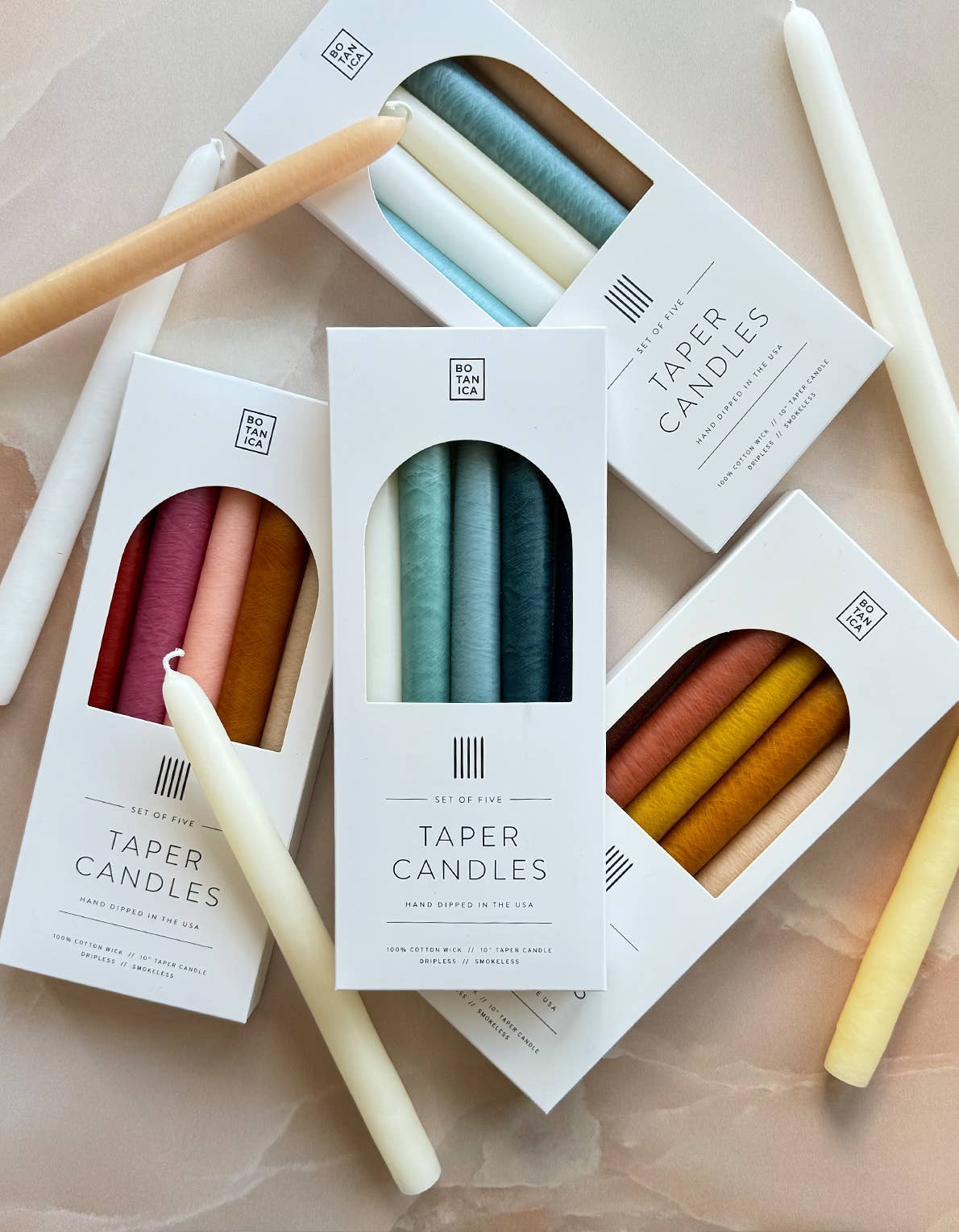 Elemental Zodiac Taper Candles | AIR