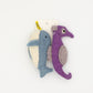 Finger Puppet - Narwhal and Seahorse (Ocean theme) 