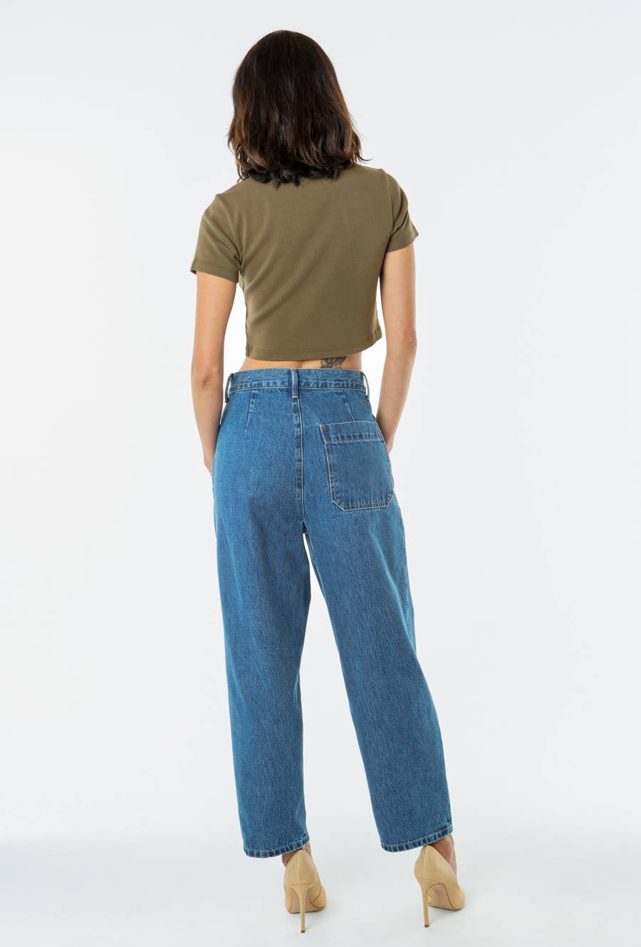 Rose Relaxed Pleat Pant - Salina