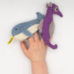 Finger Puppet - Narwhal and Seahorse (Ocean theme) 