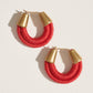 Duo Midi Hoop Earrings