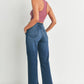 Cargo Pocket Wide Leg Jean