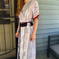 Vintage Silk Wrap Dress