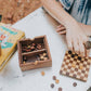 Checkers and Tic Tac Toe Game Set