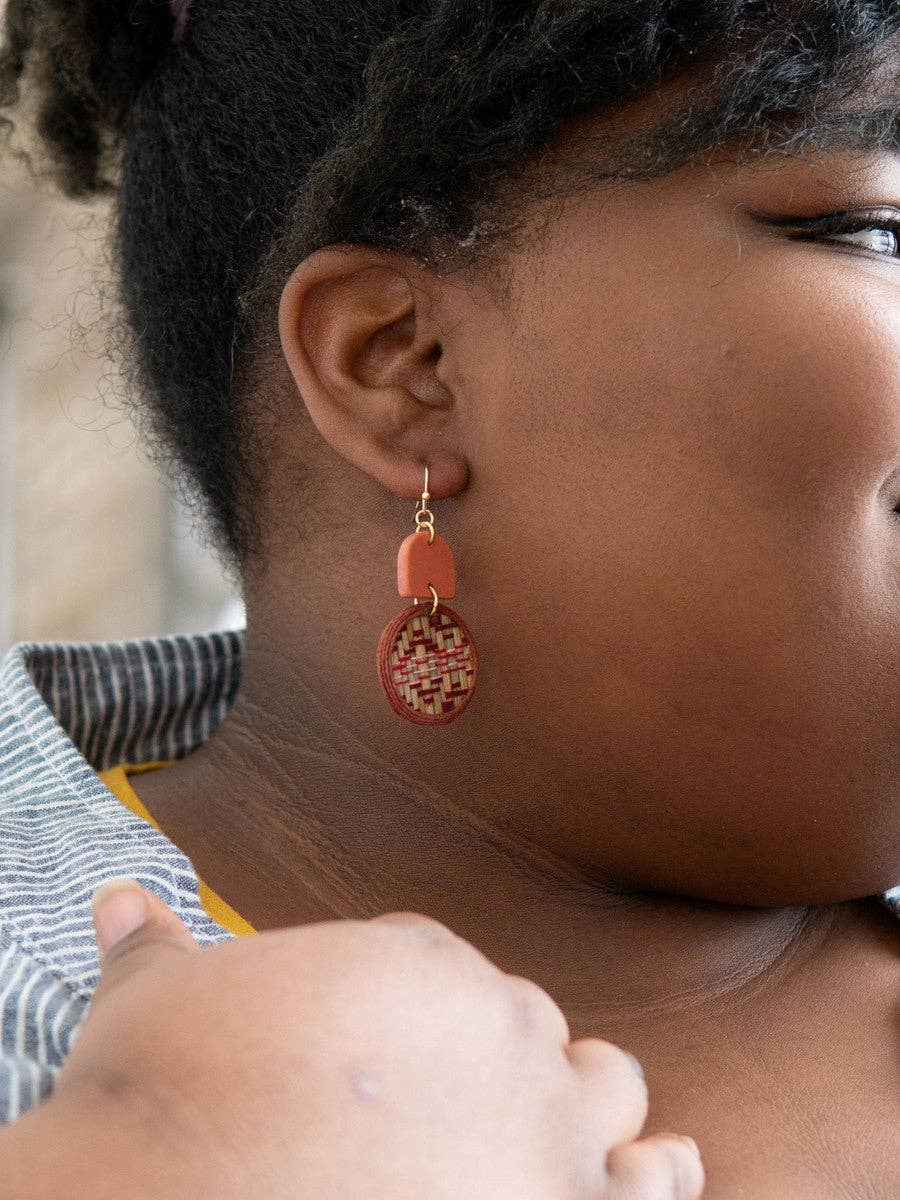 Woven Desert Earrings