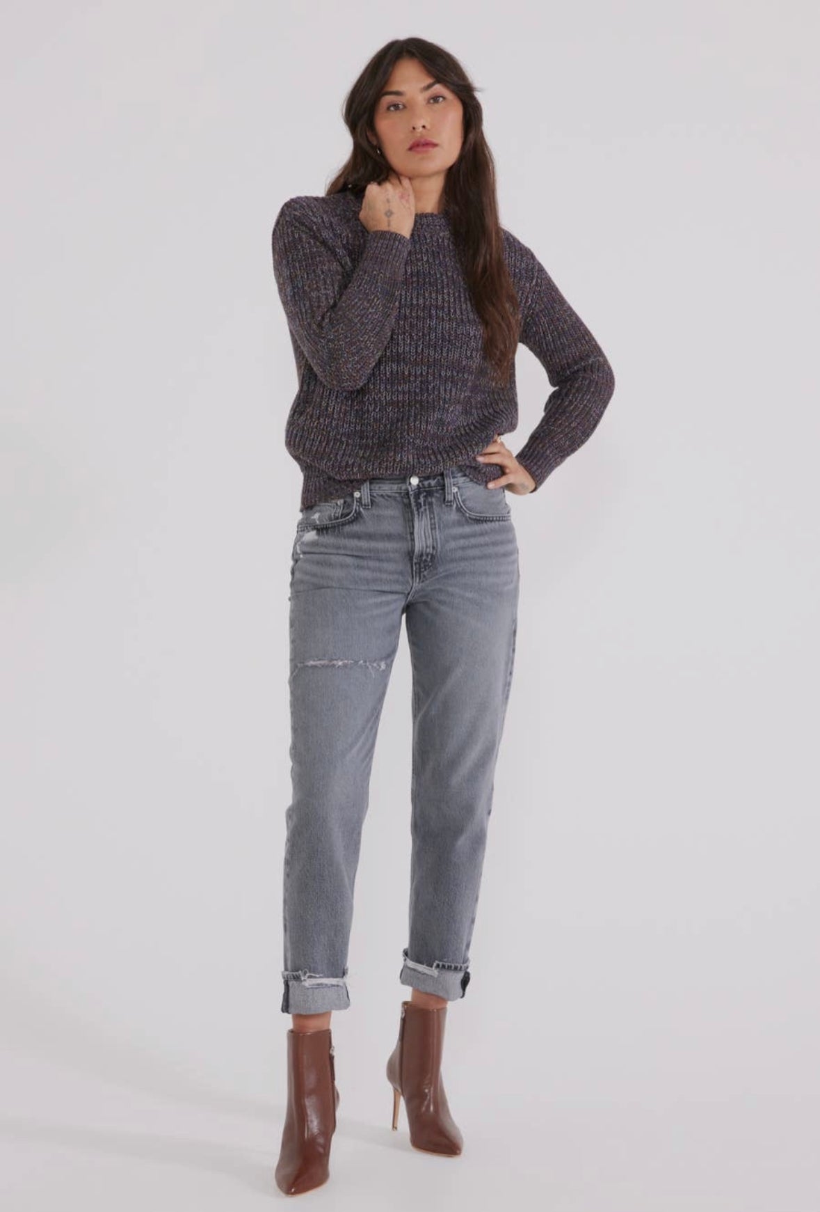 Marlowe Slim Boyfriend Jeans