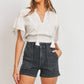 High Rise Utility Cargo Short