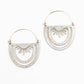 Rainbow Rays Hoop Earrings