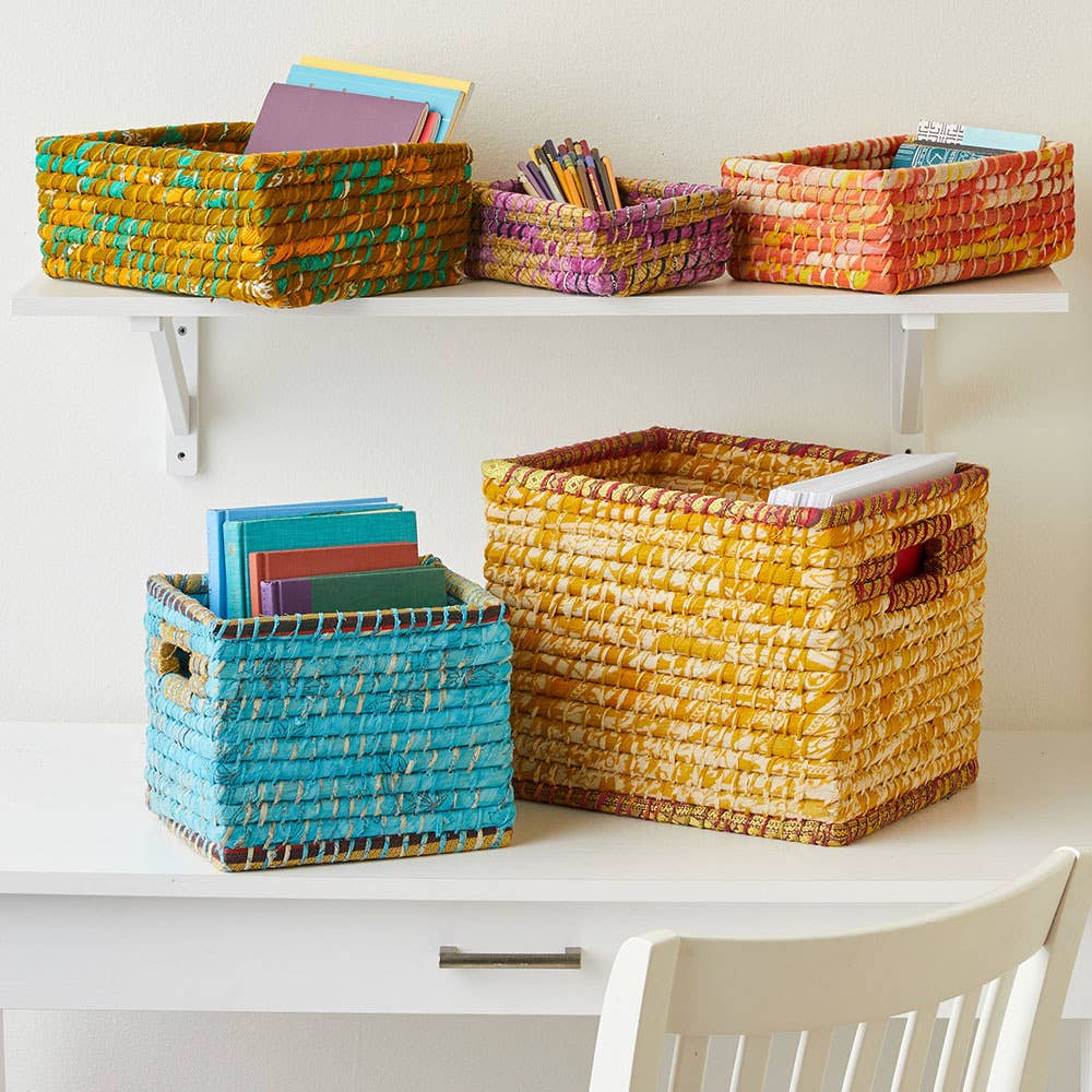 Rectangular Chindi Baskets