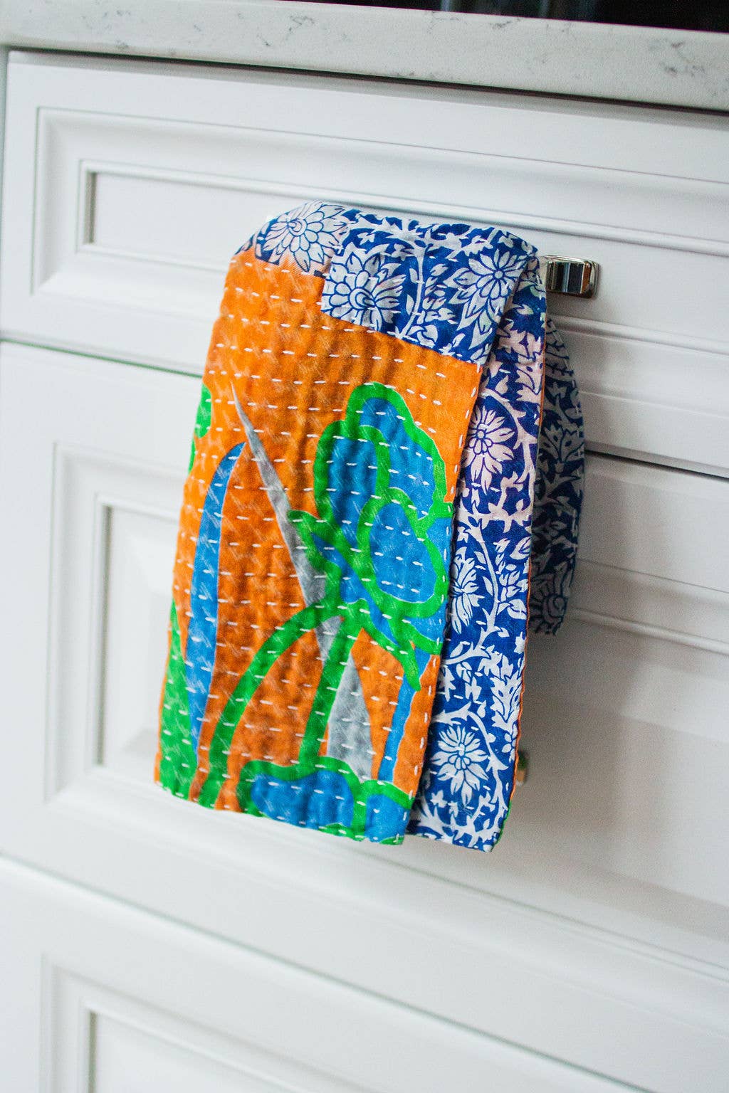 Kantha Kitchen Towel