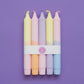 Pastel Taper Candle