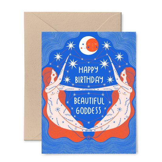 Birthday Goddess Card