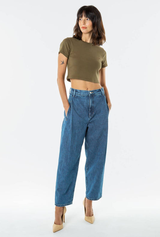 Rose Relaxed Pleat Pant - Salina