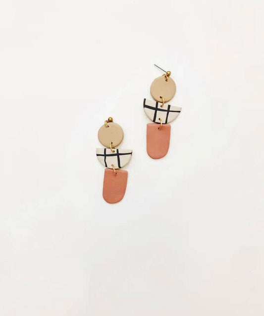 Lola Grid Earrings