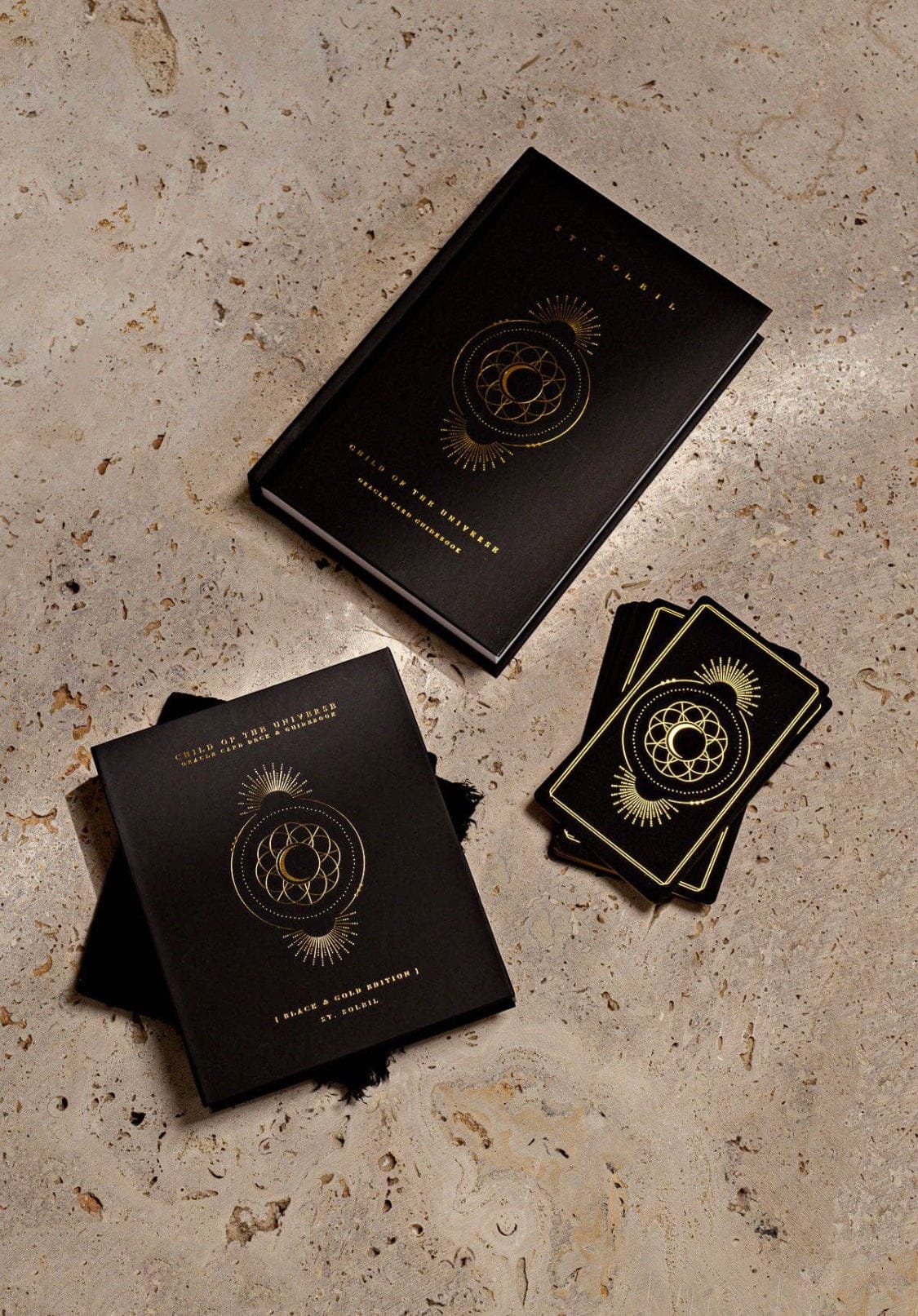 Child Of The Universe Oracle Deck - Black & Gold